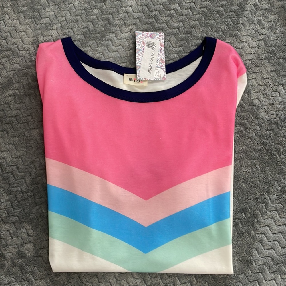 Large BiBi Multicolored Tee